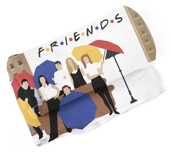 Sablio Deka Seriál přátelé FRIENDS Gauč u fontány - 150x120 cm