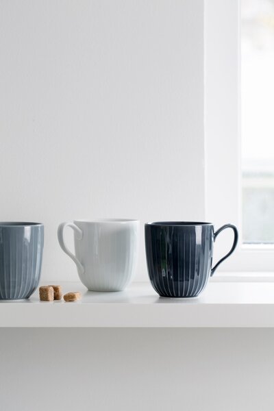 Kähler Design Hrnek Hammershøi Indigo - 330 ml KD185