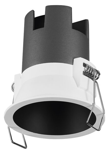 Černé LED podhledové svítidlo 5 W SPOT 70mm, teplá bílá OSRAM