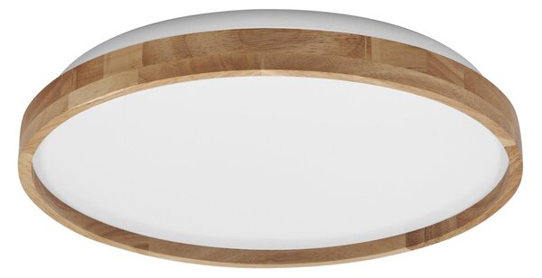 Dřevěné LED stropní svítidlo 500 mm 2600 lm ORBIS, teplá bílá OSRAM