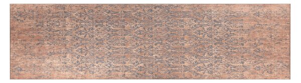 ASIR Koberec (75 x 230) BROWN AL oranžový, šedý