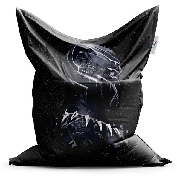 Sablio Sedací vak BLACK PANTHER z profilu Vesmír - 150x100 cm