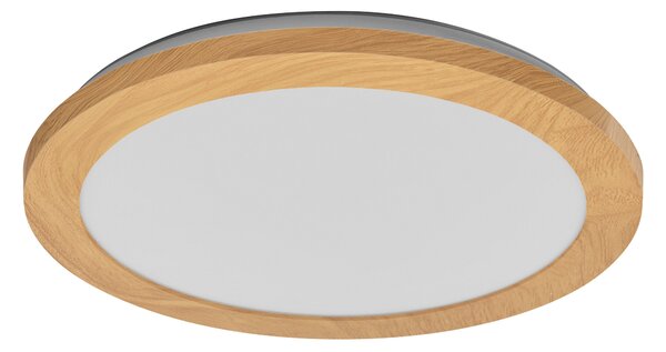 Koupelnové dřevěné stropní svítidlo 300 mm ORBIS, laditelná bílá OSRAM