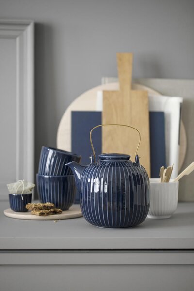 Kähler Design Hrnek Hammershøi Indigo - 200 ml KD188