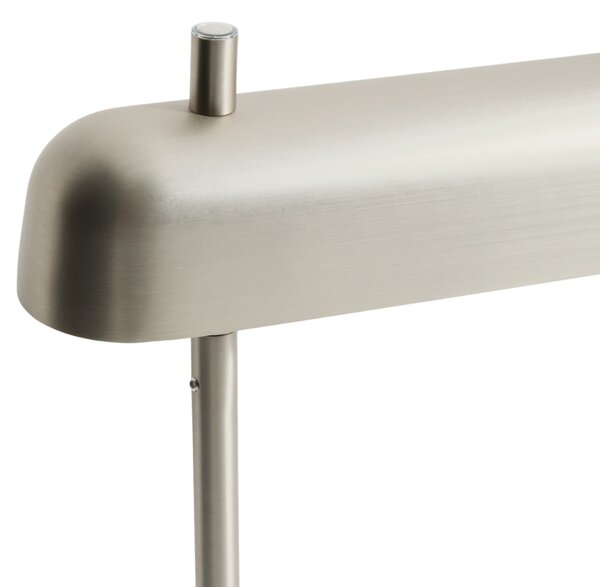 Kave Home Stříbrná stojací LED lampa Nelaia 150 cm
