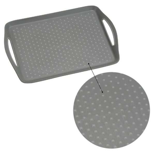 Plastový servírovací tác Safe1, 45,5x32 cm