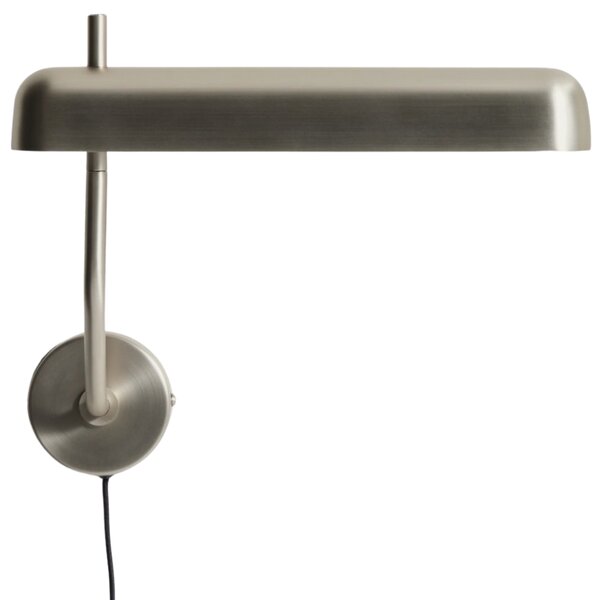 Kave Home Stříbrné nástěnné LED světlo Nelaia