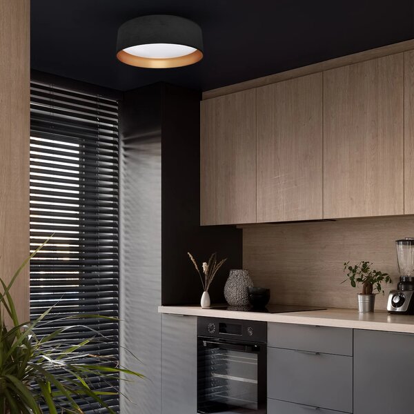 Stropní LED svítidlo Rondo, 1x LED 18w, 4000k, b/g