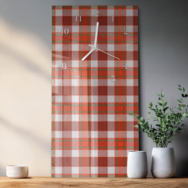Skleněné hodiny vertikální Síť zsppb-30x60-00092616