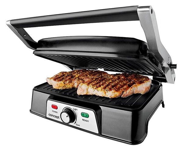 Concept ge2005 - Kontaktní gril 1500W/230V nerez/černá