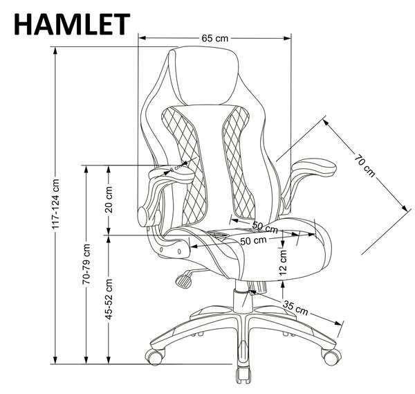 Kancelářská židle Ham