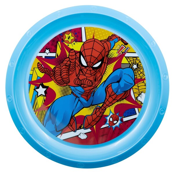 Plastový talíř Spiderman - Midnight Flyer