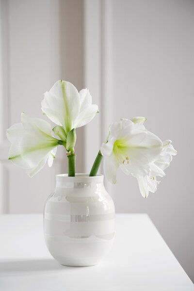 Kähler Design Váza Omaggio Pearl - 21 cm KD242