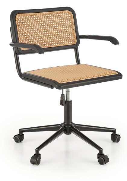 Kancelářská židle, křeslo Halmar INCAS, hnědá / černá