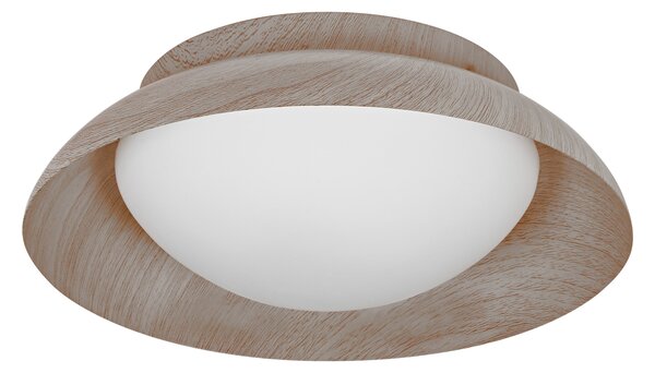 LED stropní svítidlo dřevěné E27 ORBIS MILAN 305mm OSRAM