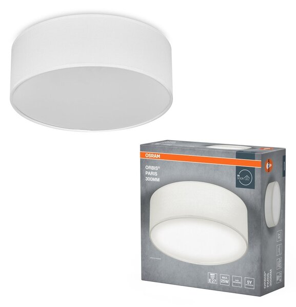 LED stropní svítidlo bílé E27 ORBIS PARIS 300 mm OSRAM