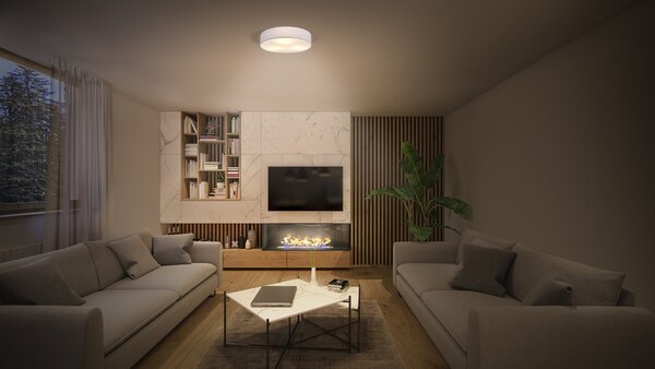 LED stropní svítidlo bílé E27 ORBIS PARIS 300 mm OSRAM