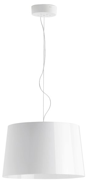 Pedrali Bílé závěsné světlo L001S/B 52 cm