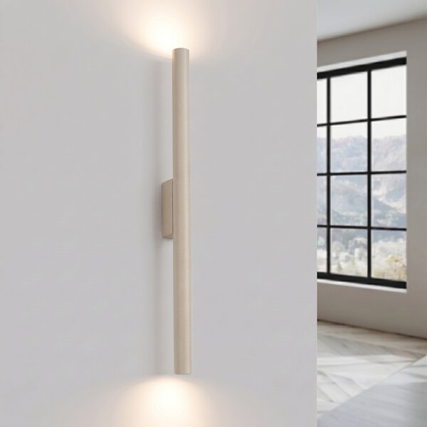 Sollux Lighting Nástěnné svítidlo PASTELO 2 šedobéžové