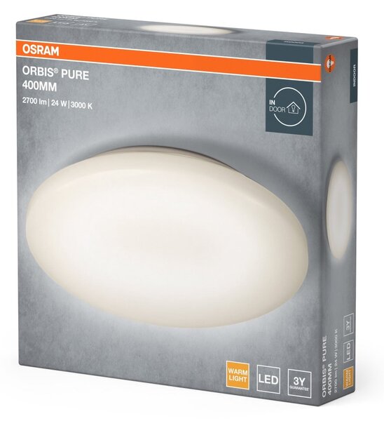 Designové LED stropní světlo ORBIS PURE 400, teplá bílá OSRAM