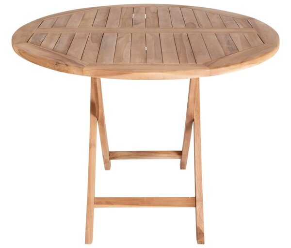 Nordic Living Dřevěný jídelní stůl Koby 100 cm