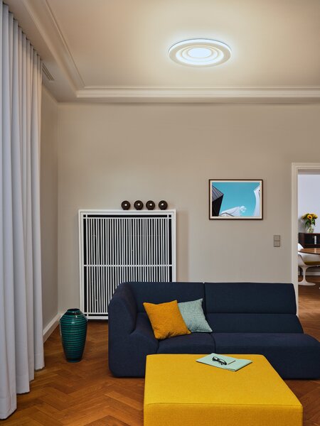 Spirálové LED stropní svítidlo ORBIS 505mm, teplá bílá OSRAM