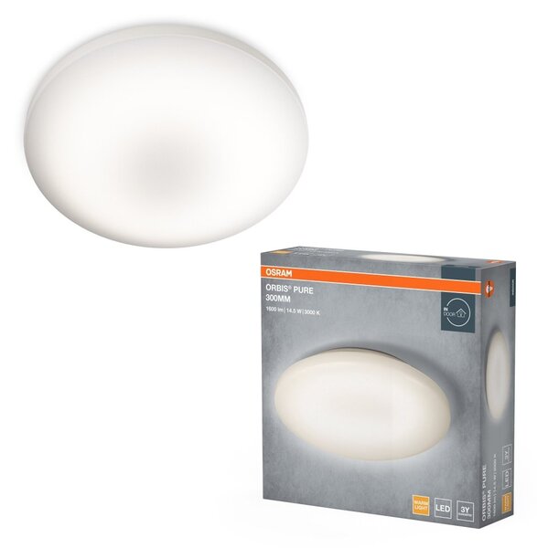 Elegantní LED stropní svítidlo ORBIS PURE 300, teplá bílá OSRAM