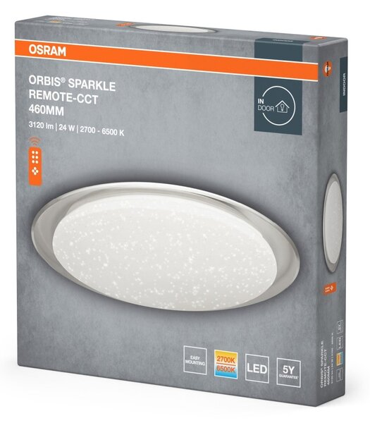 Stmívatelné LED stropní světlo ORBIS SPARKLE 460 OSRAM