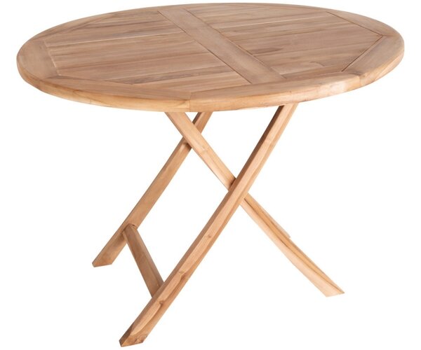 Nordic Living Dřevěný jídelní stůl Koby 100 cm