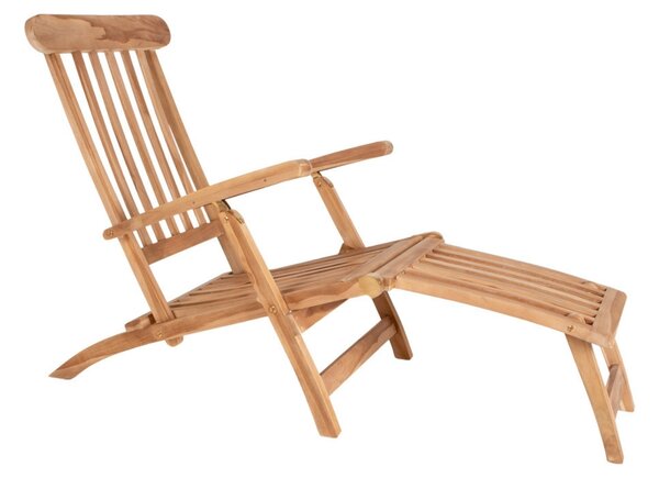 Nordic Living Přírodní dřevěné lehátko Alysia