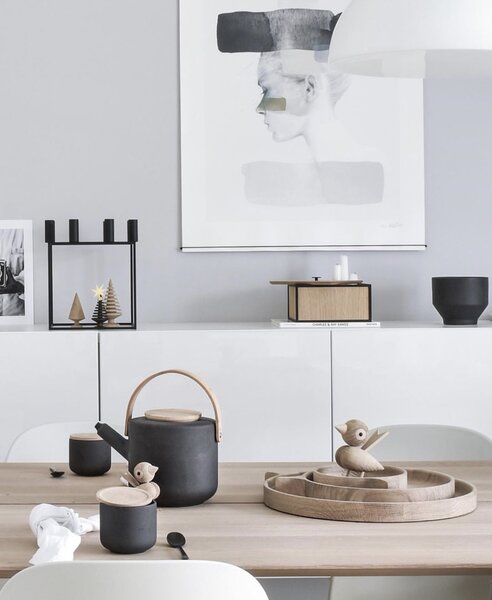 Audo Copenhagen Svícen Kubus 8 - Black BLS124