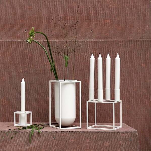 Audo Copenhagen Svícen Kubus 4 - White BLS136