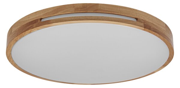 Dřevěné LED stropní svítidlo 390 mm ORBIS, teplá bílá OSRAM