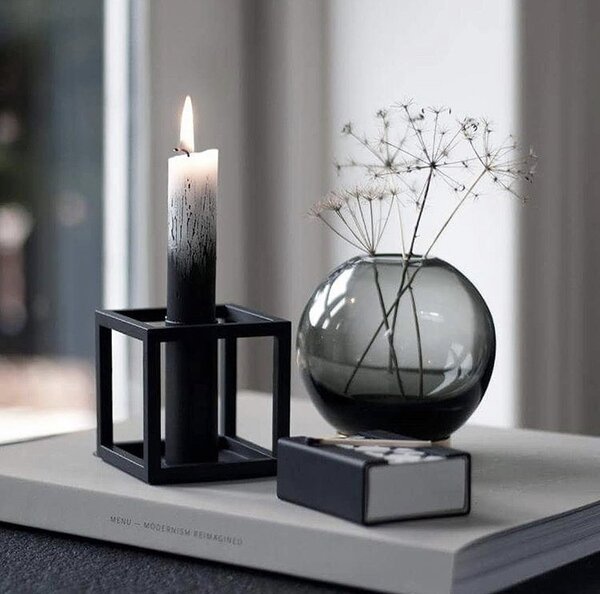 Audo Copenhagen Svícen Kubus 1 - Black BLS141