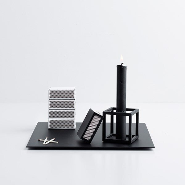 Audo Copenhagen Svícen Kubus 1 - Black BLS141