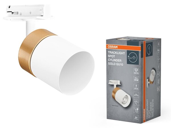 Stropní svítidloU10 bílé TRACKLIGHT SPOT CYLINDEROLD OSRAM