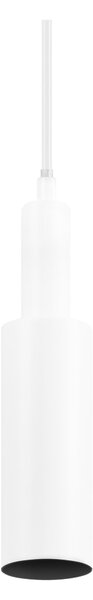 Lustr bílýU10 TRACKLIGHT PENDANT CYLINDER OSRAM