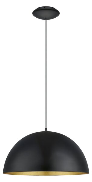 Interierové závěsné svítidlo GAETANO 1 černá 1x E27 Eglo EG94936