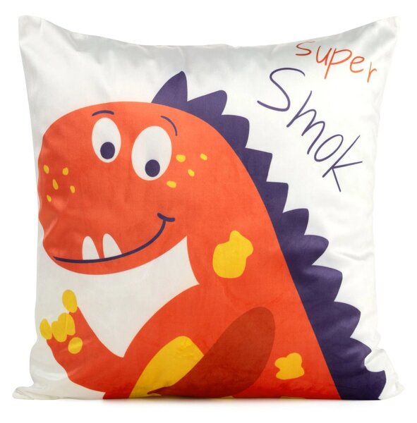 DĚTSKÝ DEKORAČNÍ POVLAK NA POLŠTÁŘ KIDS 8A 45X45 CM VZOROVANÁ