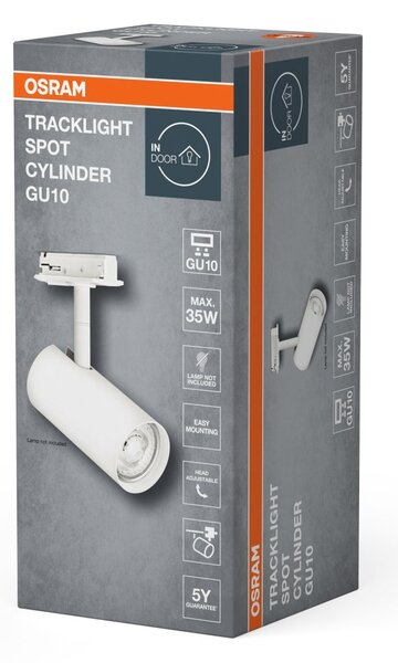 LED stropní svítidlo bílé TRACKLIGHT SPOT laditelná bílá OSRAM