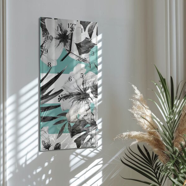 Skleněné hodiny vertikální Sázka zsppc-30x60-00173800