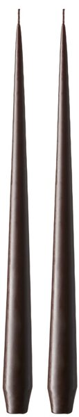Ester & Erik Set svíček Taper - Espresso Výška: 22 cm