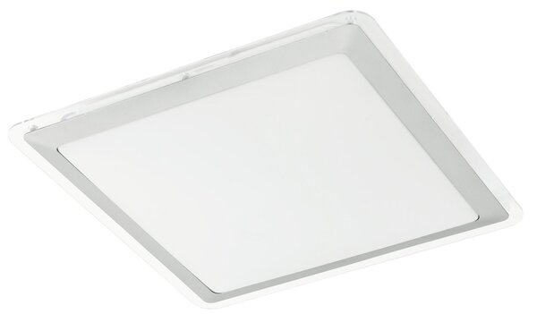 EGLO LED stropní přisazené světlo COMPETA 1, 24W, teplá bílá, 34x34cm, hranaté 95679