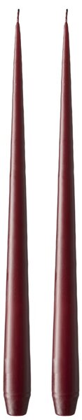 Ester & Erik Set svíček Taper - Deep Wine Výška: 22 cm