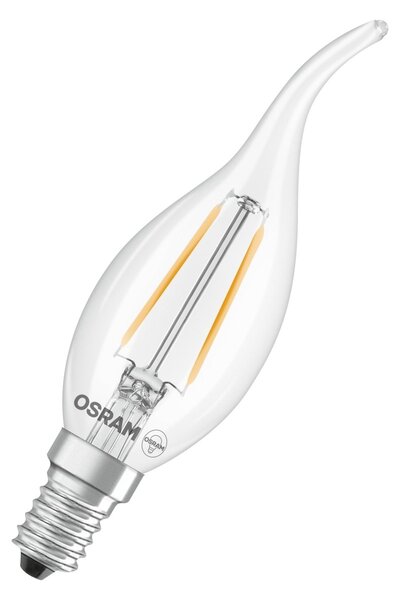 Atypická LED žárovka E14 2,5 W CLASSIC BA, teplá bílá OSRAM