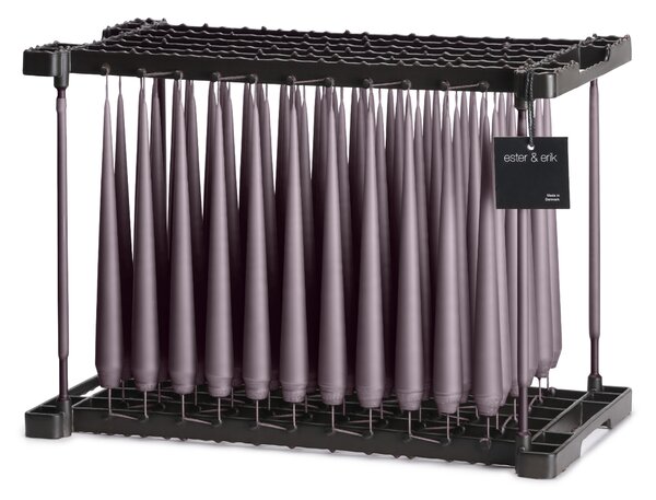 Ester & Erik Set svíček Taper - Muted Mauve Výška: 22 cm