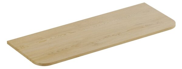 Comad Koupelnová sestava Ovalia s deskou, umyvadlem a skříňkami 120 cm dub Cremona