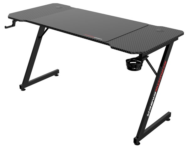 TZB Herní stůl SHADOW GAMER 1.0 140 cm černý