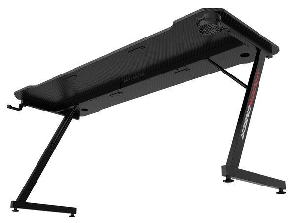 TZB Herní stůl SHADOW GAMER 1.1 160 cm černý