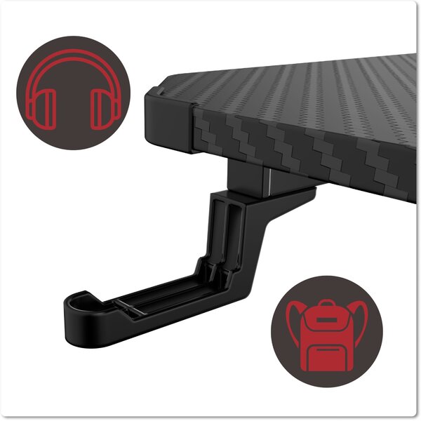TZB Herní stůl SHADOW GAMER 1.1 160 cm černý